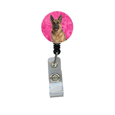 CAROLINES TREASURES Jack Russell Terrier Retractable Badge Reel KJ1225PK-BR